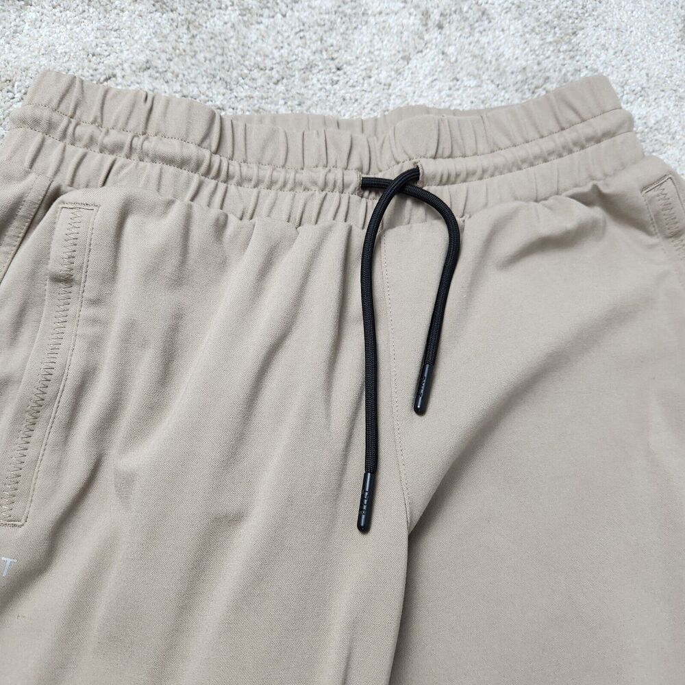 BYLT Pants Elite+ Joggers Women S Sand 4 Way‎ Stretch Drawstring Zipper Pockets - Picture 4 of 12